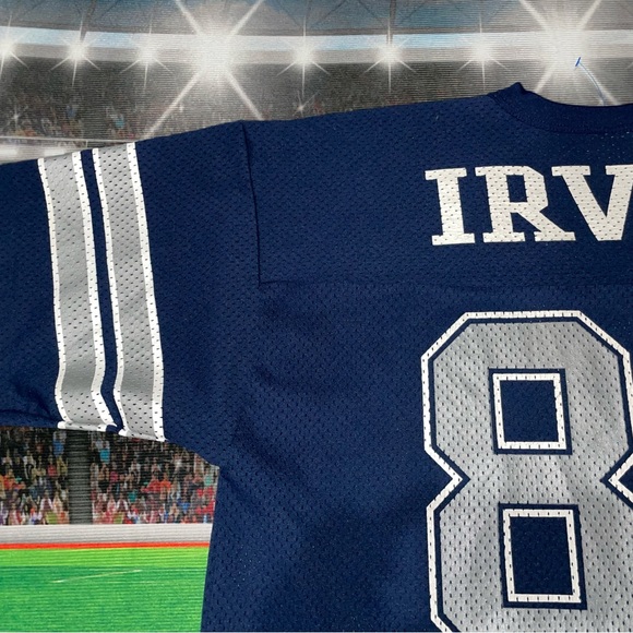 Michael Irvin #88 Dallas Cowboys Vintage Logo 7 Jersey Sz XL 50/52 Preowned - Picture 9 of 12
